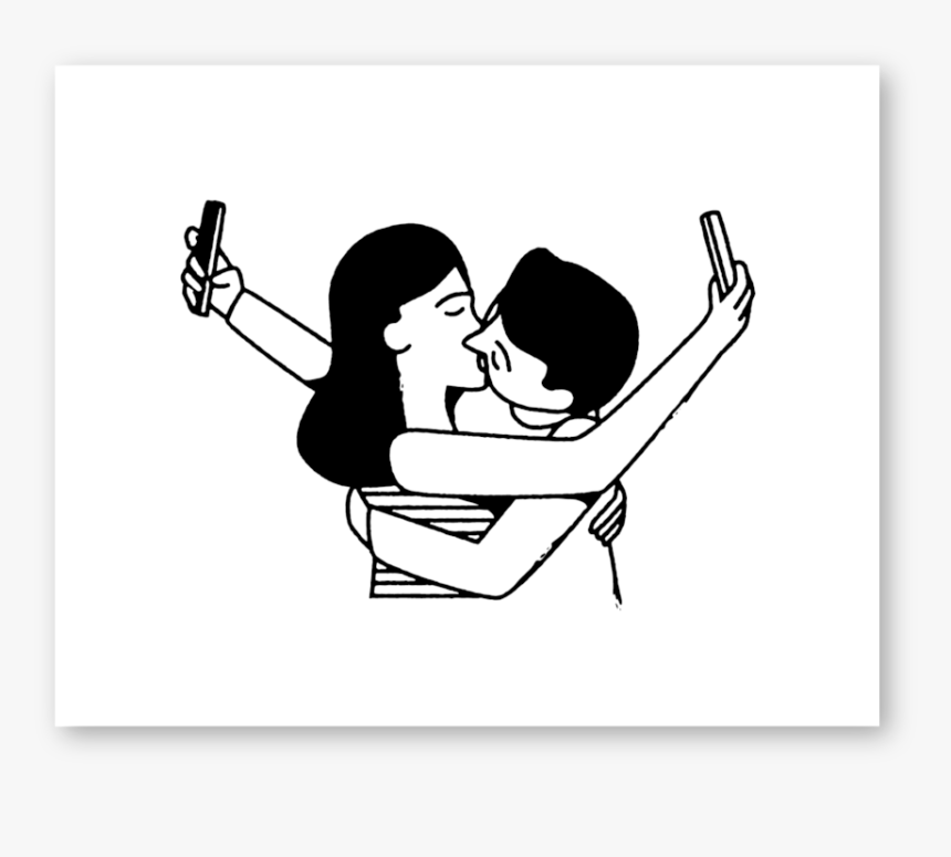 Selfie Print-01 - Existen Dos Tipos De Relaciones, HD Png Download