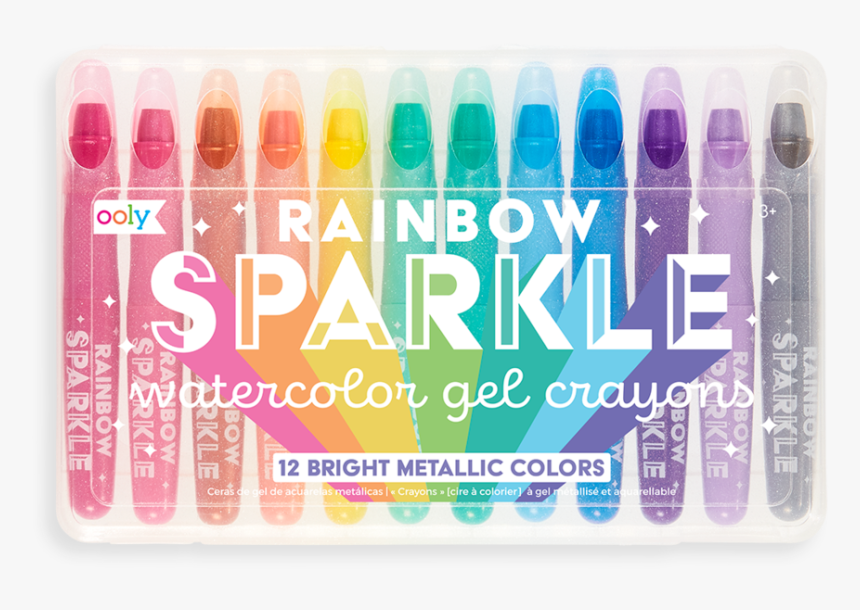 Sparkle Watercolor Gel Crayons, HD Png Download