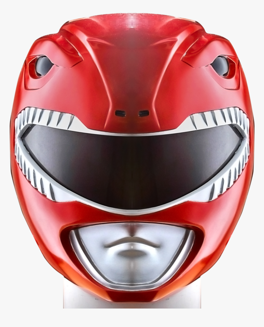 Red Power Ranger Head, HD Png Download