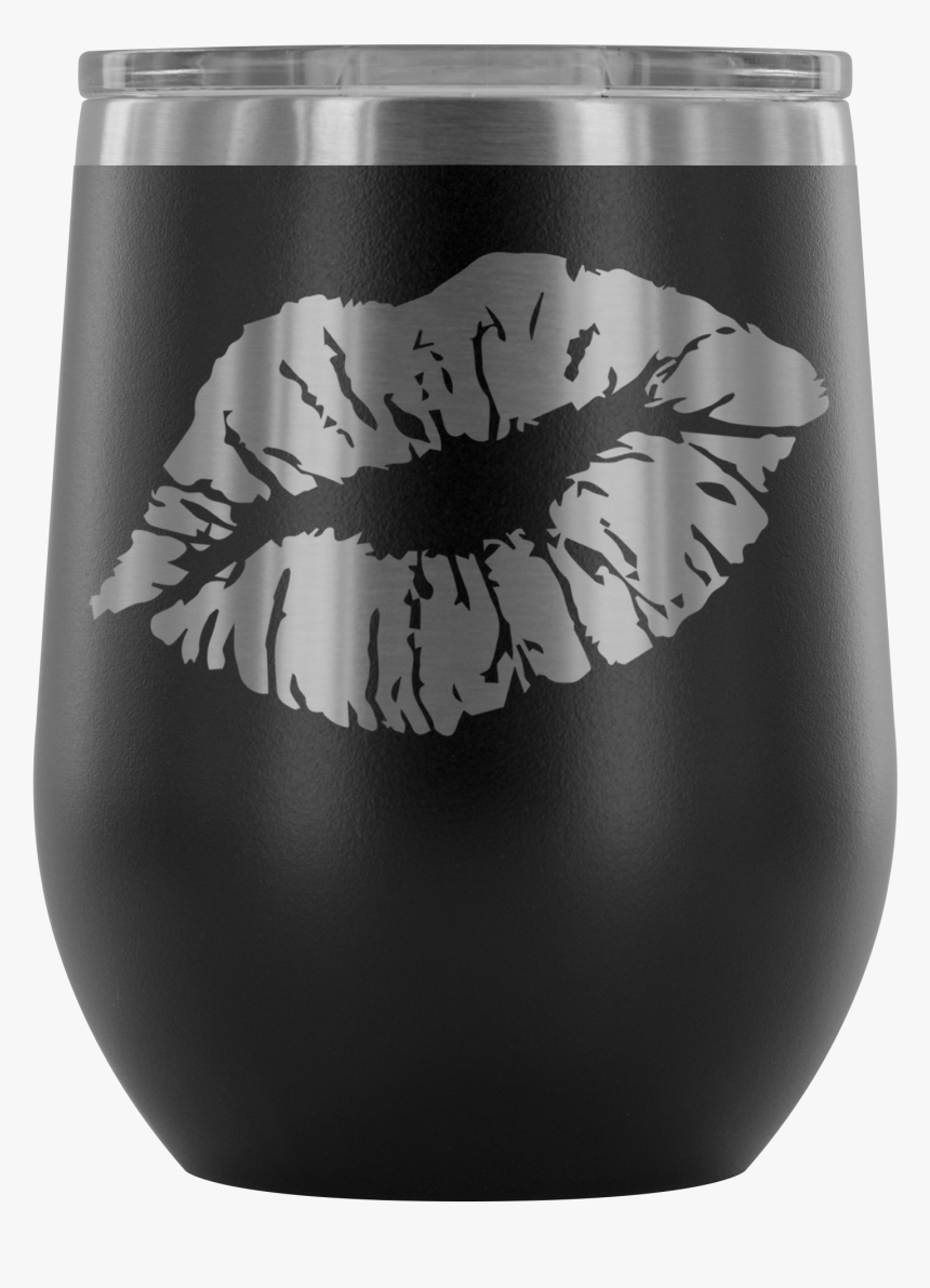 Lipstick Kiss Print Slanted Lips, HD Png Download