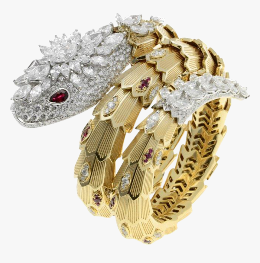 Bvlgari Snake Bracelet, HD Png Download