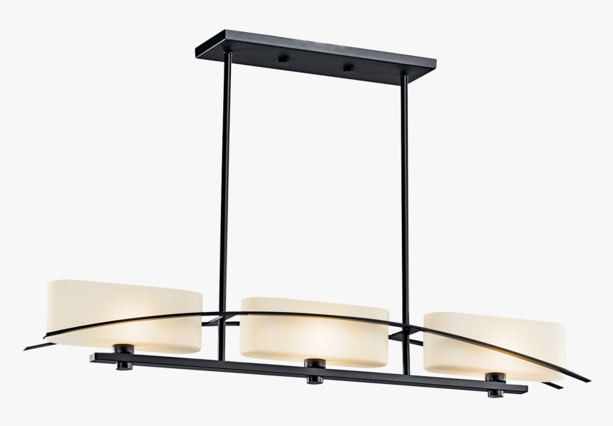Clip Art Suspension Light Halogen In - Kichler Suspension 3 Light Linear Chandelier, HD Png Download