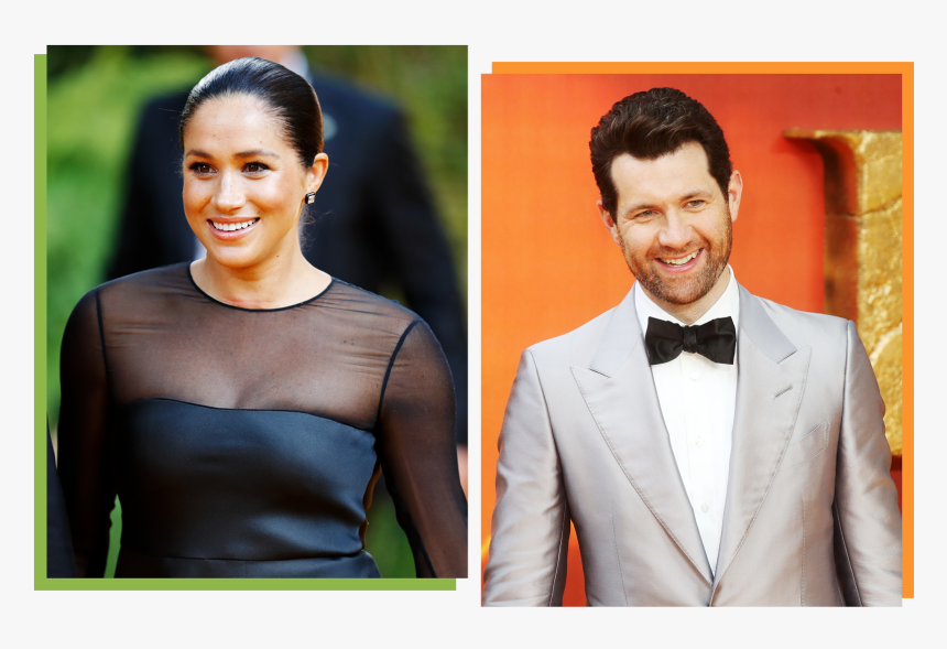 Meghan Markle And Billy Eichner At The Lion King Premiere - Meghan Markle The King Lion, HD Png Download