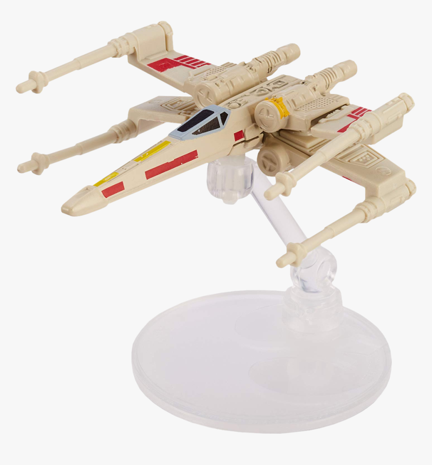 X-wing Fighter Red Five 3” Hot Wheels Vehicle Replica - Hot Wheels Star Wars X Wing Red, HD Png Download