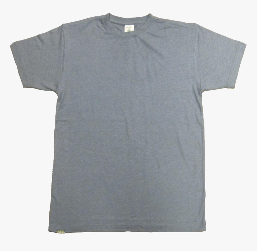 Mens Blank Hemp T Shirt - Blank Grey T Shirt Transparent, HD Png Download