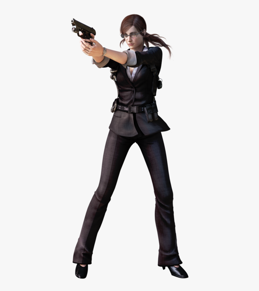 Claire Redfield Rem3d - Resident Evil The Mercenaries 3d Claire, HD Png Download