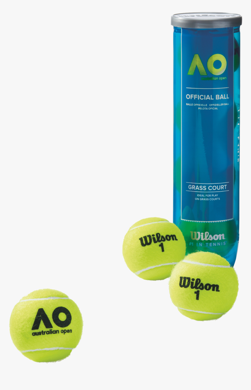 Wilson Ao Tennis Balls - Wilson, HD Png Download