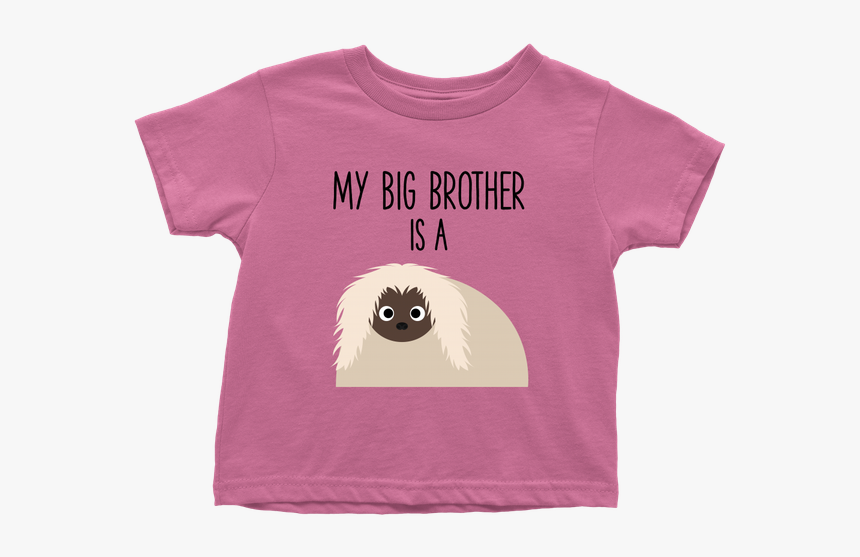 My Big Brother Is A Pekingese Baby T Shirt, Funny Dog - Psalm 119 105 T Shirt, HD Png Download