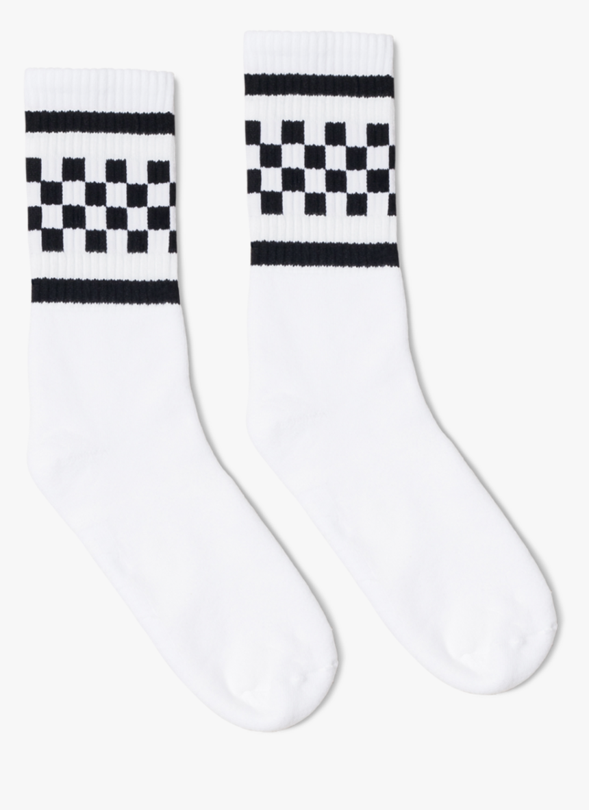 Socco Skate Socks - Red Checkered Socks, HD Png Download