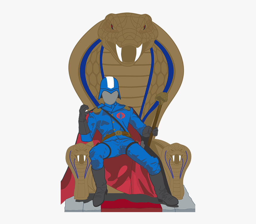 Cobra Commander Cartoon Png, Transparent Png