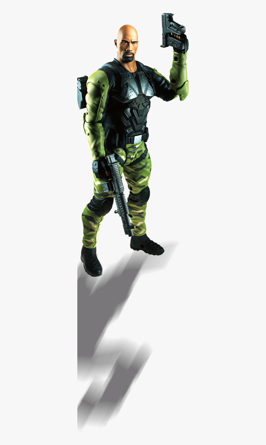 Rock Gi Joe Action Figure, HD Png Download