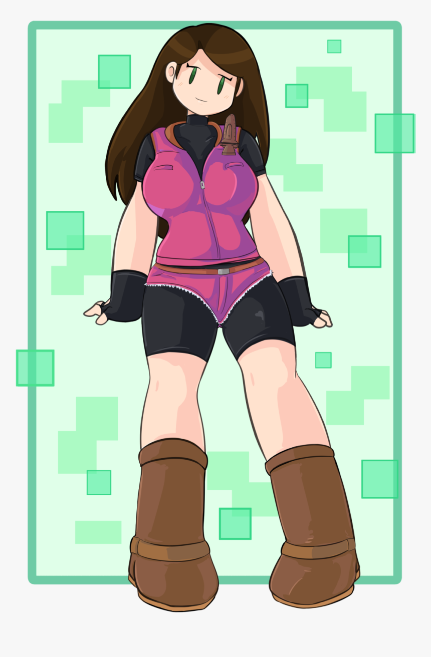 Leggy Claire Redfield Cosplay - Cartoon, HD Png Download