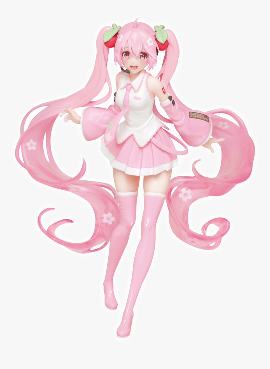 Sakura Miku New Illustration Figure 2020ver, HD Png Download