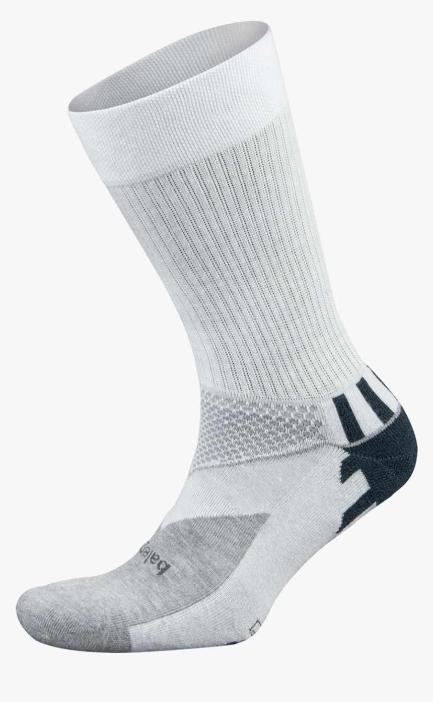 Balega Enduro Crew Socks Bal8538 White/midgray - Balega, HD Png Download