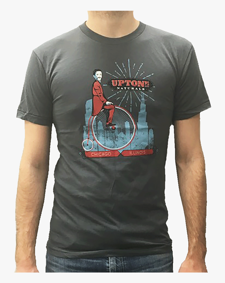 Uptons Chicago Tee Shirt - Racing Bicycle, HD Png Download