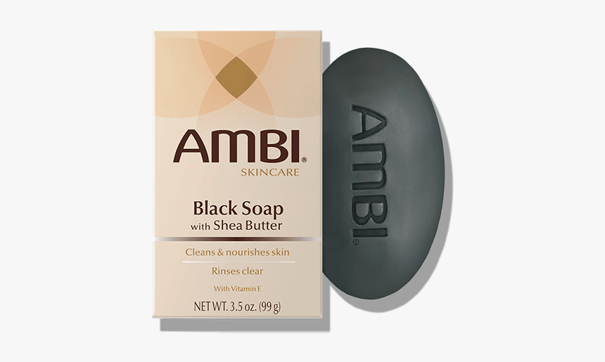Ambi® Black Soap Bar With Shea Butter - Ambi, HD Png Download