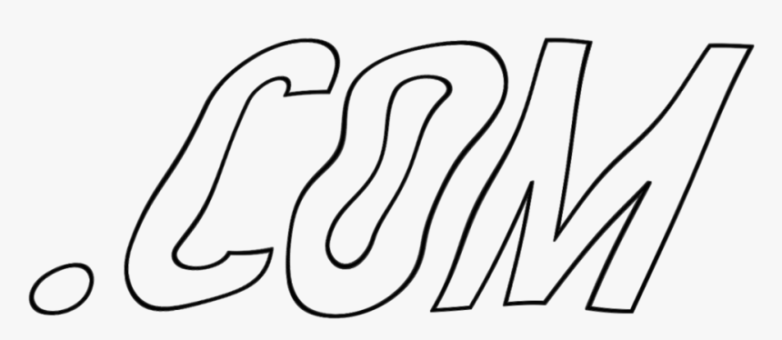 Com - Line Art, HD Png Download