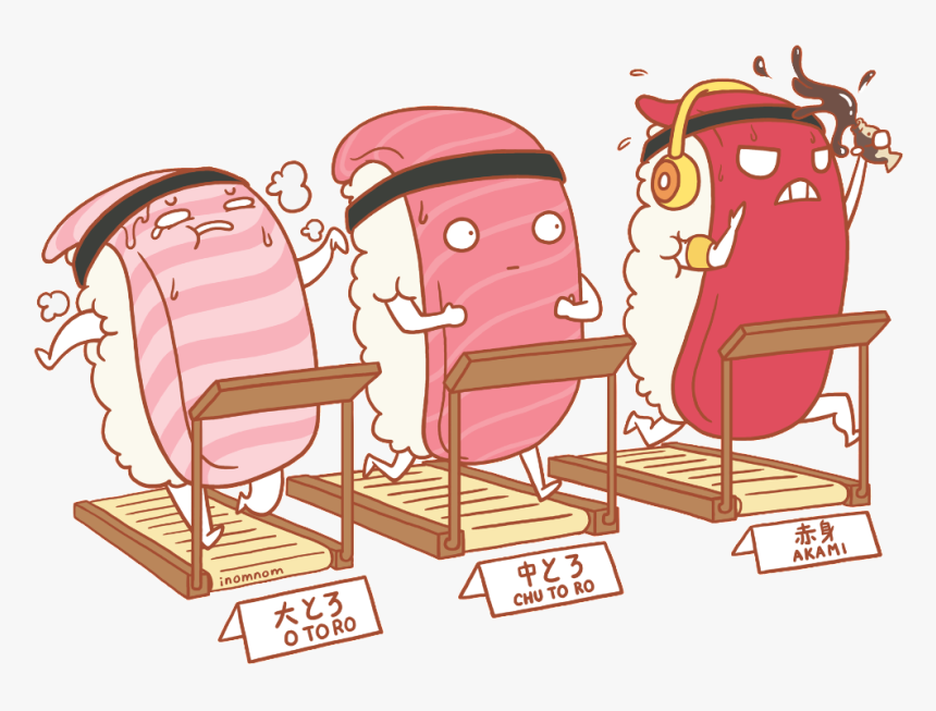 Tuna Cardio Unisex Sweatshirt - Cartoon, HD Png Download