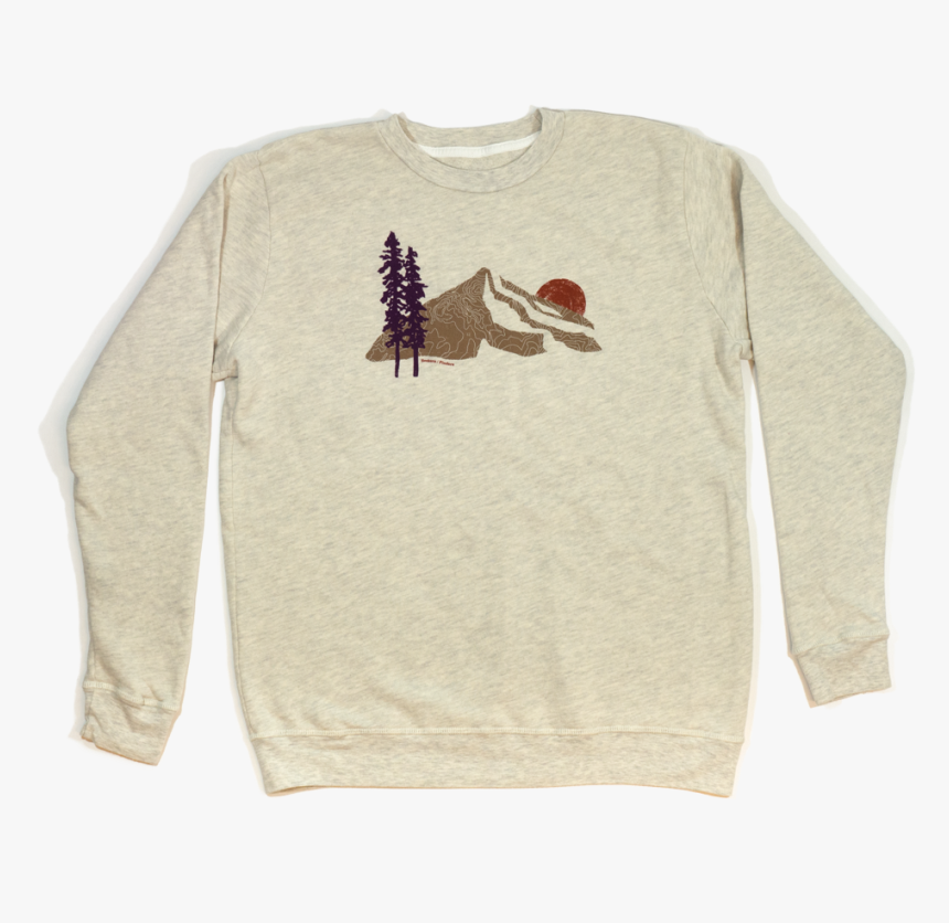 Mountain Topo Crew Sweater 
 Class Lazyload Lazyload - Sweater, HD Png Download