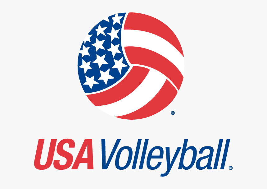 Usa Volleyball - Usa Volleyball Logo, HD Png Download