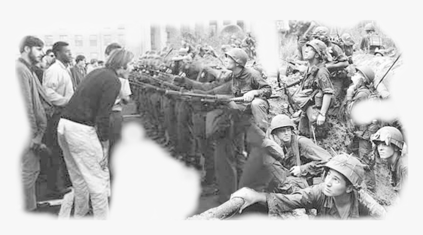 Transparent Vietnam Soldier Png - Anti War Movement Vietnam, Png Download