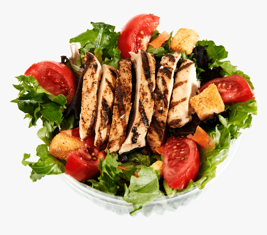 Foster’s Garden Salad With Chicken - Cherry Tomatoes, HD Png Download