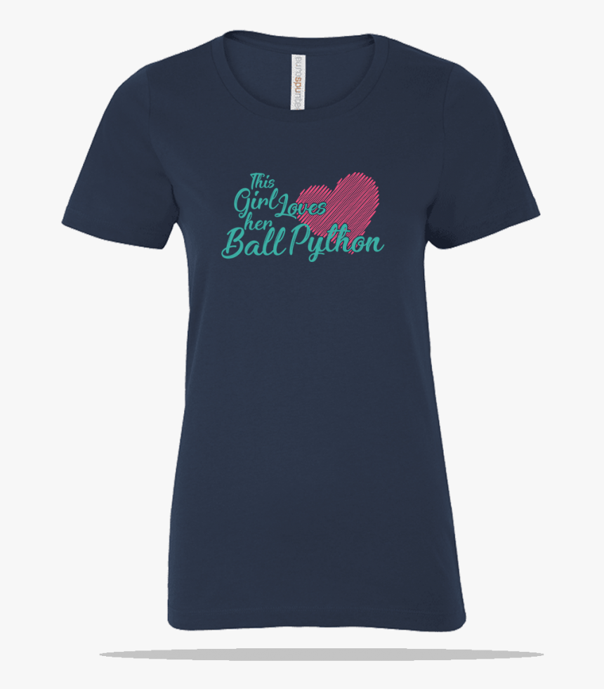 Loves Ball Python Ladies Tee - Active Shirt, HD Png Download