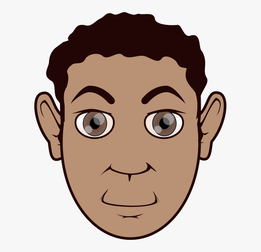 Emotion,facial Hair,human - Childs Head Clipart, HD Png Download