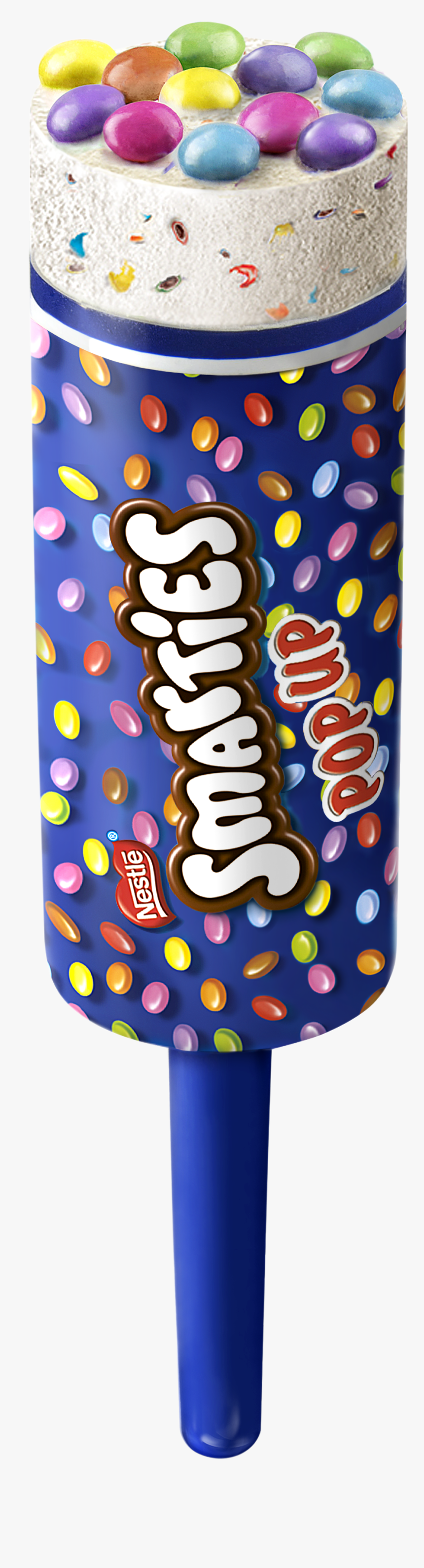Smarties Push Up Ice Cream, HD Png Download