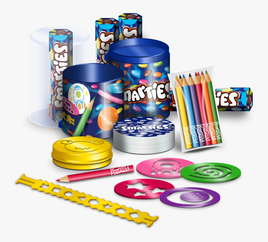 Nestle - Nestle Smarties Art Tube 152g, HD Png Download