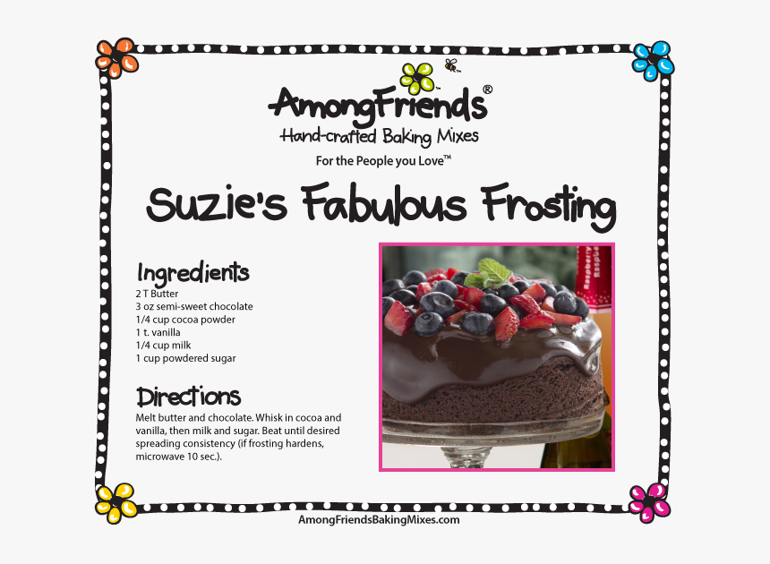 Suzie S Fab Frosting - Chocolate Cake, HD Png Download