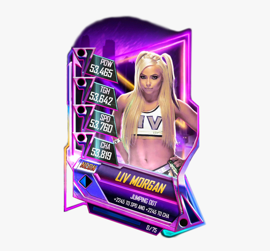 Wwe Supercard Neon Cards, HD Png Download