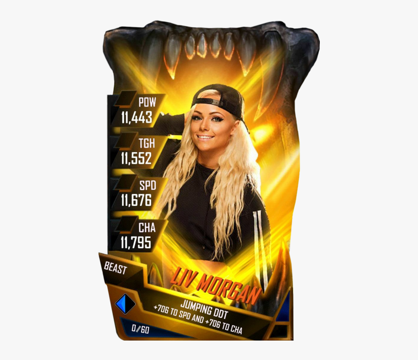 Wwe Supercard Liv Morgan, HD Png Download