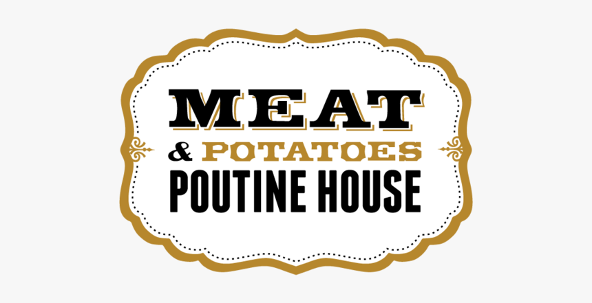 Restaurant Branding Meat & Potatoes Bootstrap Design - Illustration, HD Png Download
