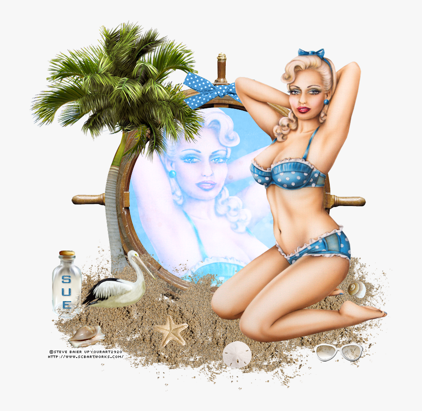 Photo Beachbabe - Bikini, HD Png Download