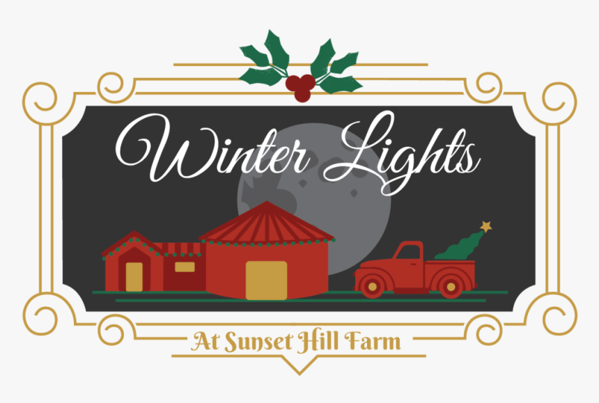 Poco Park Winter Lights Logo Full Color - Christmas Card, HD Png Download
