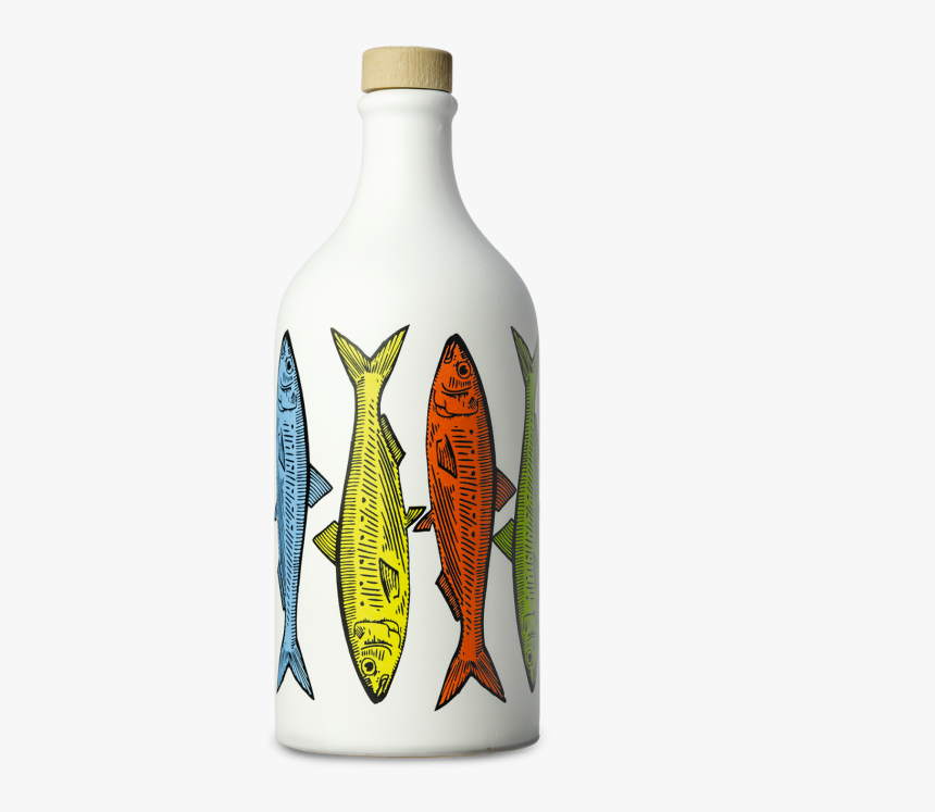 Sardines Ceramic Jar - Frantoio Muraglia Extra Virgin Olive Oil, HD Png Download