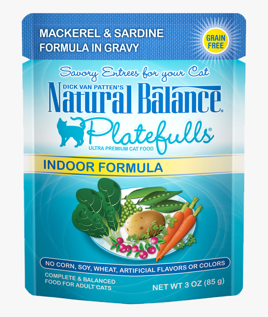 Platefulls® Indoor Mackerel & Sardine Formula In Gravy - Superfood, HD Png Download