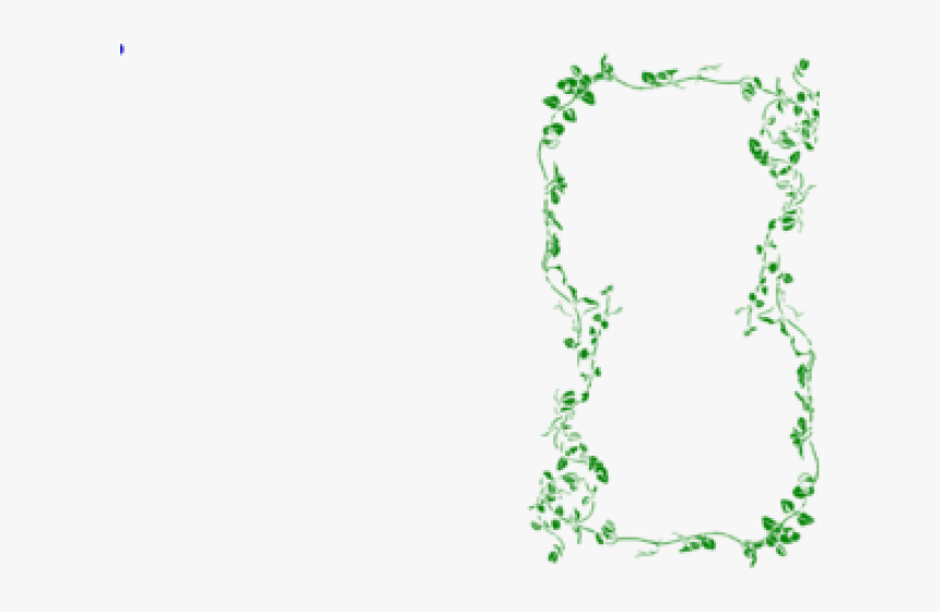 Vines Clipart Border - Leaves Frame Clip Art, HD Png Download