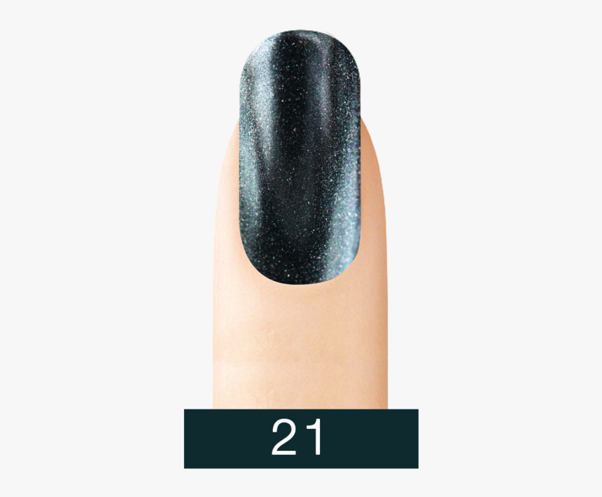 Cre8tion Chrome Nail Art Effect, 21, Silver Black, - Nail Polish, HD Png Download