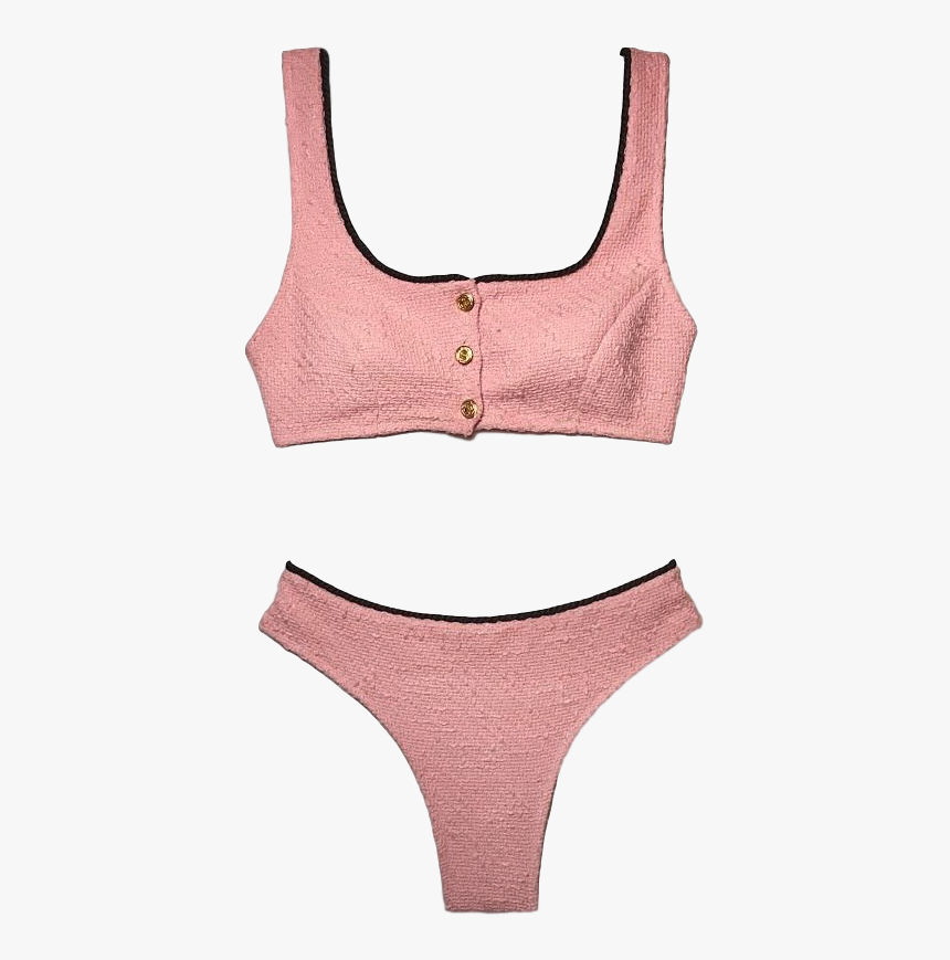 Jackie Bikini Set, Bubble Gum - Sports Bra, HD Png Download