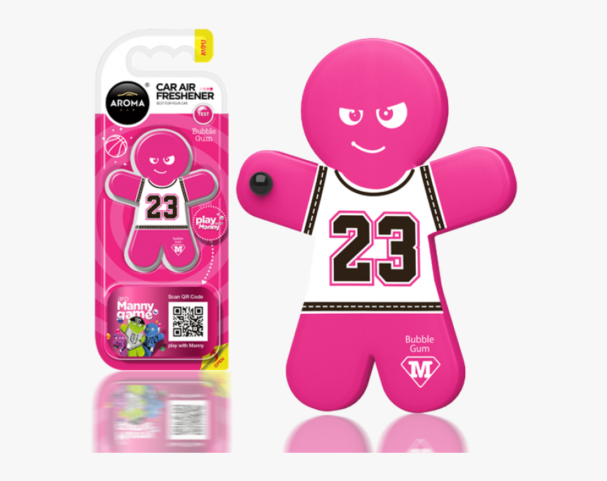 Manny Air Freshener Vent Clip - Aroma Manny Car Air Freshener, HD Png Download