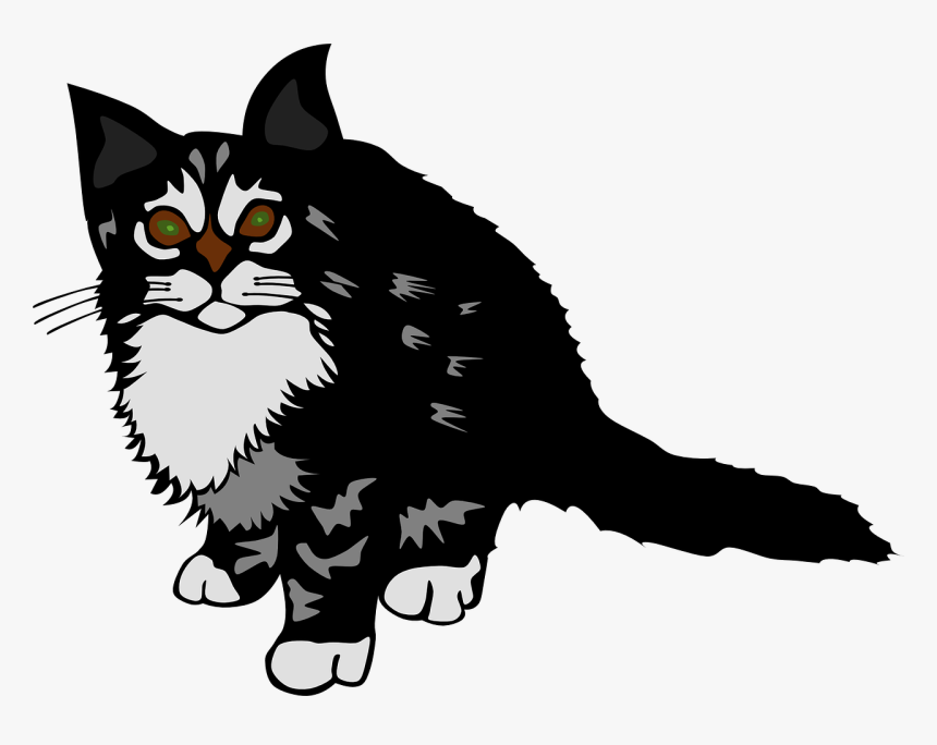 Kitten Clip Art, HD Png Download