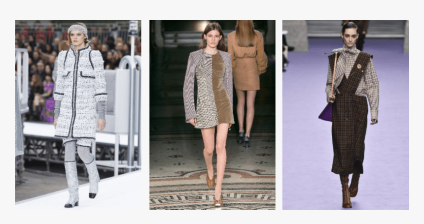 How To Sew With Tweed- Aw17 Trends - Fashion, HD Png Download