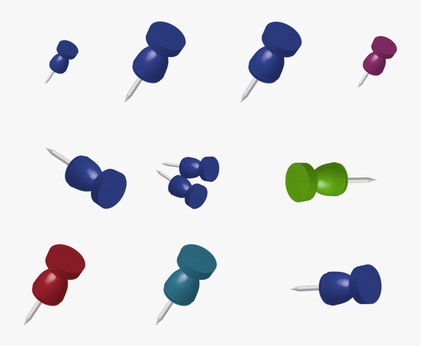 Pins, Lapel Pins, Infect, Fix, Color, Needle, Pointed - Color Pins Png, Transparent Png