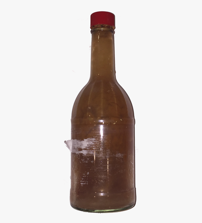 Really Old Hot Sauce From Pizzaslime S Fridge - Glass Bottle, HD Png Download