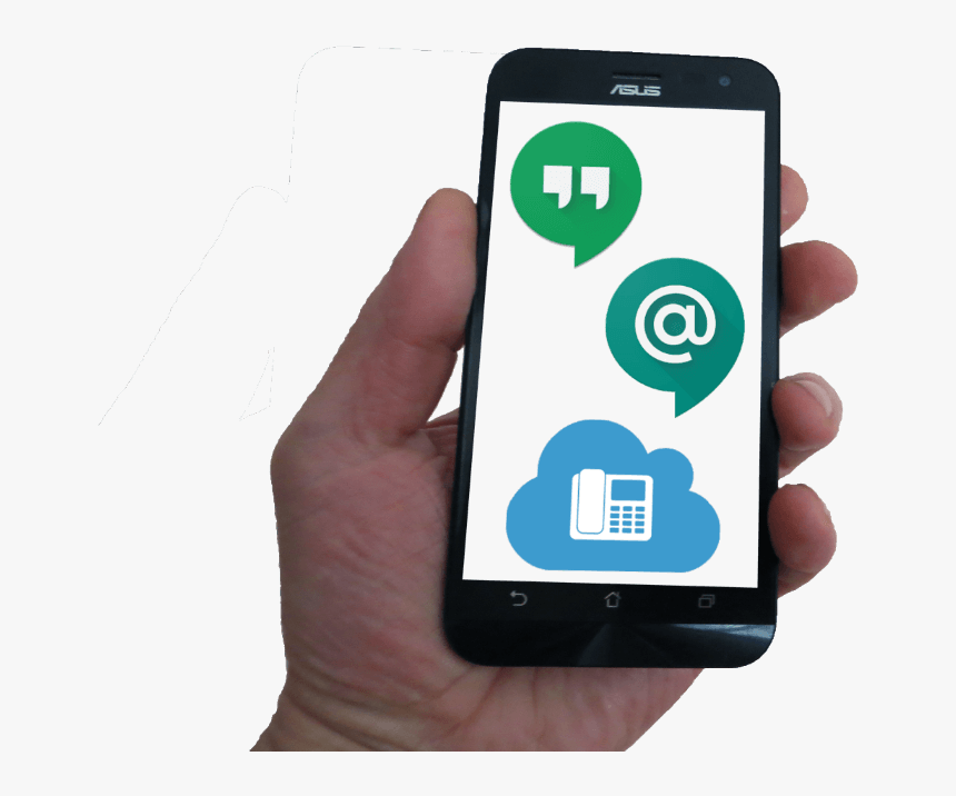 Google Hangouts In Voip - Mobile Phone, HD Png Download