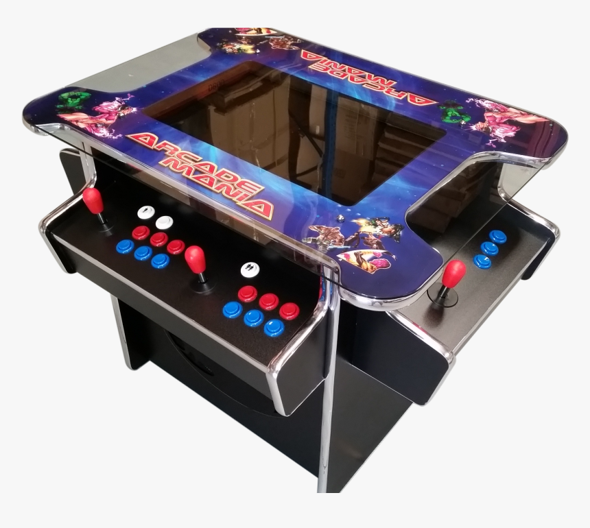 3 Side Cocktail Arcade Machine - Video Game Arcade Cabinet, HD Png Download