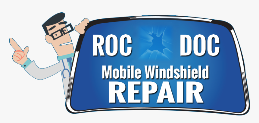 Roc Doc Mobile Windshield Repair - Banner, HD Png Download