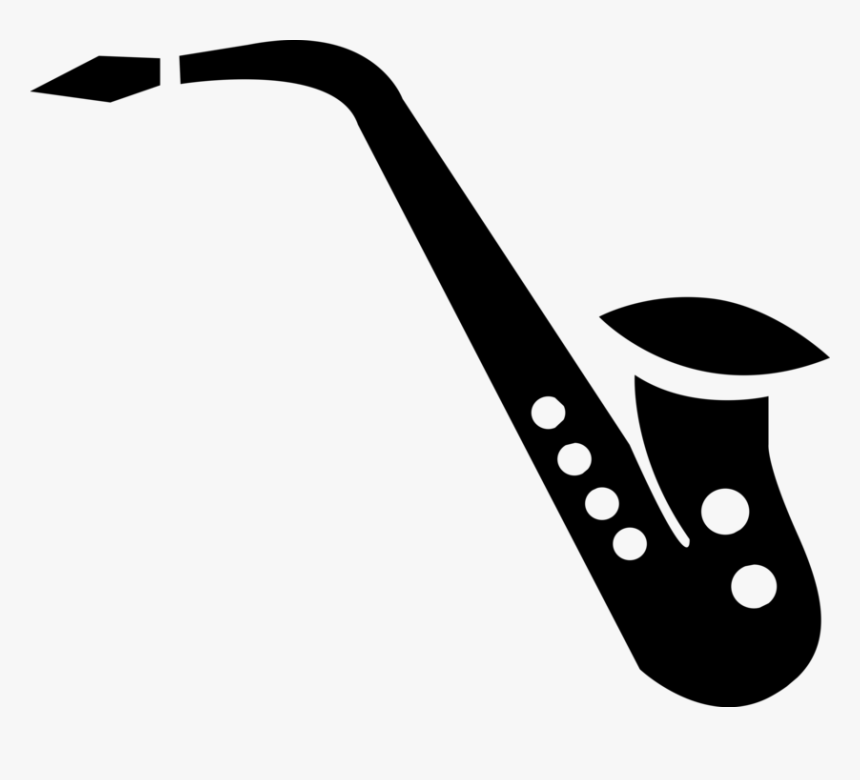 Vector Illustration Of Saxophone Brass Single-reed - Musical Instrument Vector Single, HD Png Download